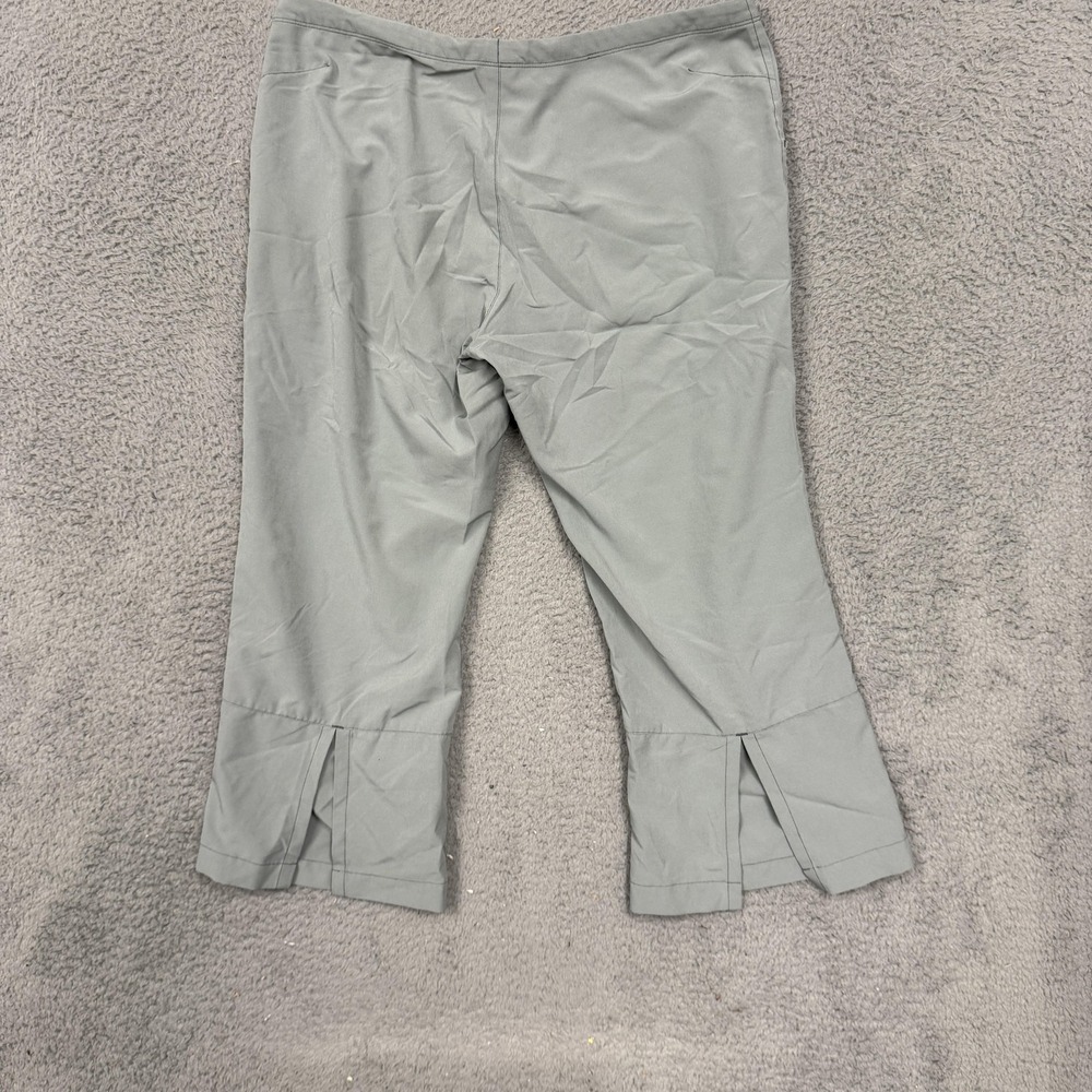 Patagonia Pants‎ Womens 12 Green Capri Drawstring Waist Lightweight Stretch - Picture 8 of 13